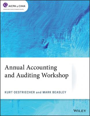 Annual Accounting and Auditing Workshop - Kurt Oestriecher 