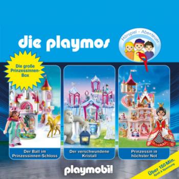 Скачать Die Playmos - Das Original Playmobil Hörspiel, Die große Prinzessinnen-Box, Folgen 34, 63, 81 - Simon X. Rost