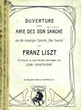 Скачать Ouverture und Arie des don Sanche aus der einactigen Operette 