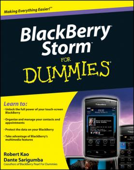 Скачать BlackBerry Storm For Dummies - Robert  Kao