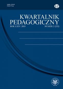 Скачать Kwartalnik Pedagogiczny 2019/2 (252) - Отсутствует