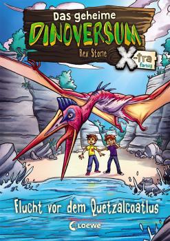 Скачать Das geheime Dinoversum Xtra 4 - Flucht vor dem Quetzalcoatlus - Rex  Stone