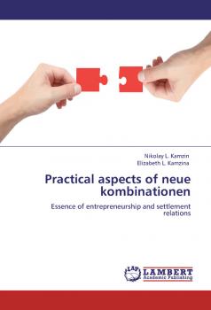 Скачать Practical aspects of neue kombinationen. Essence of entrepreneurship and settlement relations - Николай Камзин