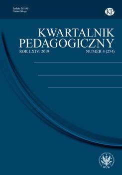Скачать Kwartalnik Pedagogiczny 2019/4 (254) - Отсутствует