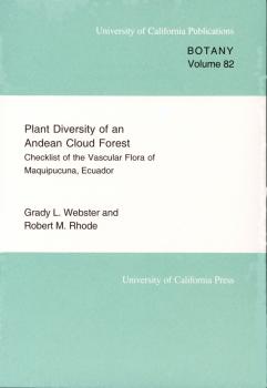 Скачать Plant Diversity of an Andean Cloud Forest - Grady L. Webster