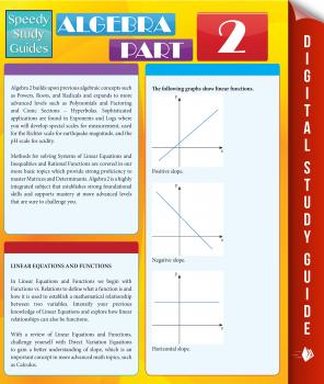 Скачать Algebra Part 2 (Speedy Study Guides) - Speedy Publishing