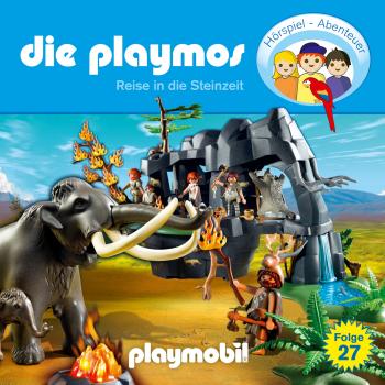 Скачать Die Playmos - Das Original Playmobil Hörspiel, Folge 27: Reise in die Steinzeit - Simon X. Rost