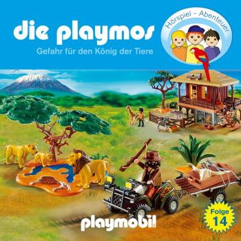 Скачать Die Playmos - Das Original Playmobil Hörspiel, Folge 14: Gefahr für den König der Tiere - Simon X. Rost