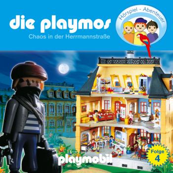 Скачать Die Playmos - Das Original Playmobil Hörspiel, Folge 4: Chaos in der Herrmannstrasse - Simon X. Rost