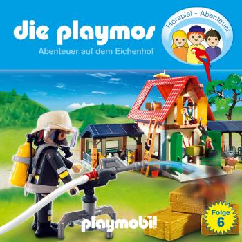 Скачать Die Playmos - Das Original Playmobil Hörspiel, Folge 6: Abenteuer auf dem Eichenhof - Simon X. Rost