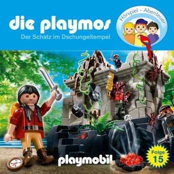 Скачать Die Playmos - Das Original Playmobil Hörspiel, Folge 15: Der Schatz im Dschungeltempel - Simon X. Rost