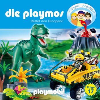 Скачать Die Playmos - Das Original Playmobil Hörspiel, Folge 17: Rettet den Dinopark! - Simon X. Rost