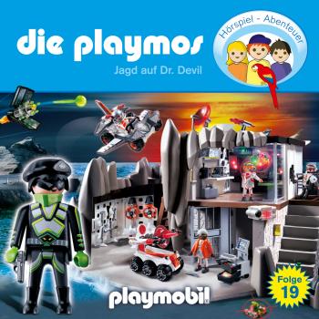 Скачать Die Playmos - Das Original Playmobil Hörspiel, Folge 19: Jagd auf Dr. Devil - Simon X. Rost