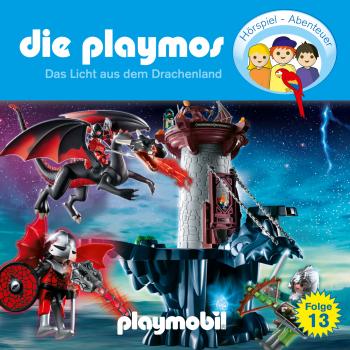 Скачать Die Playmos - Das Original Playmobil Hörspiel, Folge 13: Das Licht aus dem Drachenland - Simon X. Rost