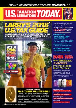Скачать Larry's 2016 U.S. Tax Guide 'Supplement' for U.S. Expats, Green Card Holders and Non-Resident Aliens in User Friendly English - Laurence E. 'Larry'