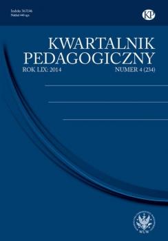 Скачать Kwartalnik Pedagogiczny 2014/4 (234) - Группа авторов