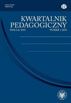 Скачать Kwartalnik Pedagogiczny 2015/1 (235) - Praca zbiorowa