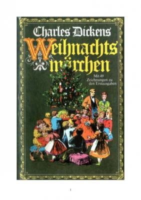 Weihnachtsmärchen - Charles Dickens 
