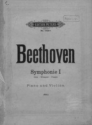 Symphonie 1 C-dur - Людвиг ван Бетховен 