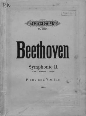 Symphonie № 2. D-dur - Людвиг ван Бетховен 