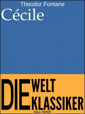 Cécile - Theodor Fontane Klassiker bei Null Papier
