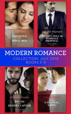 Modern Romance July 2018 Books 5-8 Collection - Annie West Mills & Boon Series Collections
