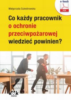 Скачать Co każdy pracownik o ochronie przeciwpożarowej wiedzieć powinien? (e-book) - Małgorzata Sulestrowska
