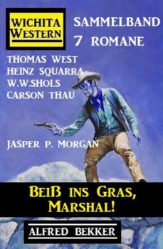 Скачать Beiß ins Gras, Marshal!  Wichita Western Sammelband 7 Romane - W. W. Shols