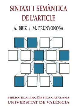 Скачать Sintaxi i semàntica de l'article (2a ed.) - Antonio Briz Gómez