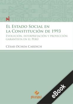 Скачать El estado Social en la Constitución de 1993 - César Ochoa