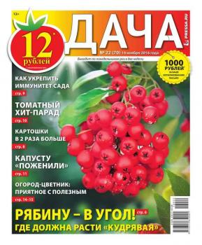 Скачать Дача Pressa.ru 22-2016 - Редакция газеты Дача Pressa.ru